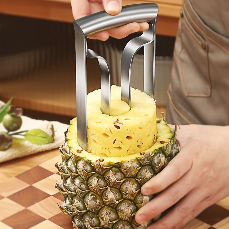 Kitchen Gadgets Kitchen - 파인애플 필러 파인애플 코어러 슬라이서 스테인리스
