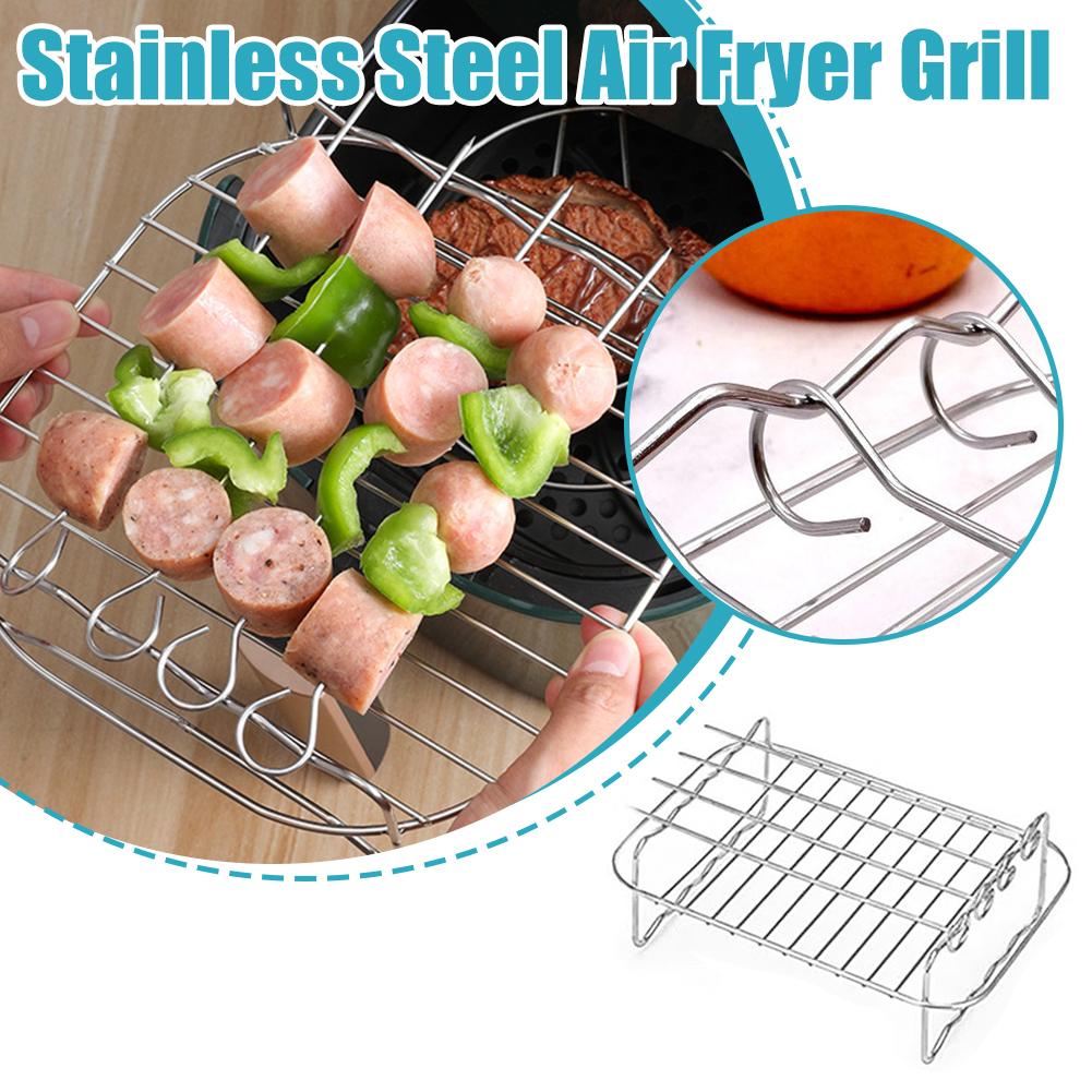 Air Fryer Accessories - 스테인리스 스틸 에어 프라이어 바베큐 그릴