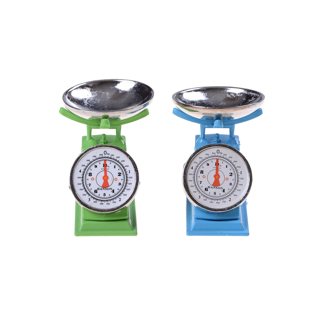 Kitchen Gadgets Green - 체중계 미니어처 인형 집, 미니 플랫폼