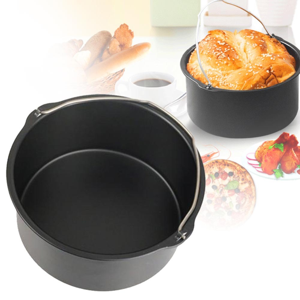 Air Fryer Accessories - 논스틱 케이크 몰드 베이킹 트레이 팬,