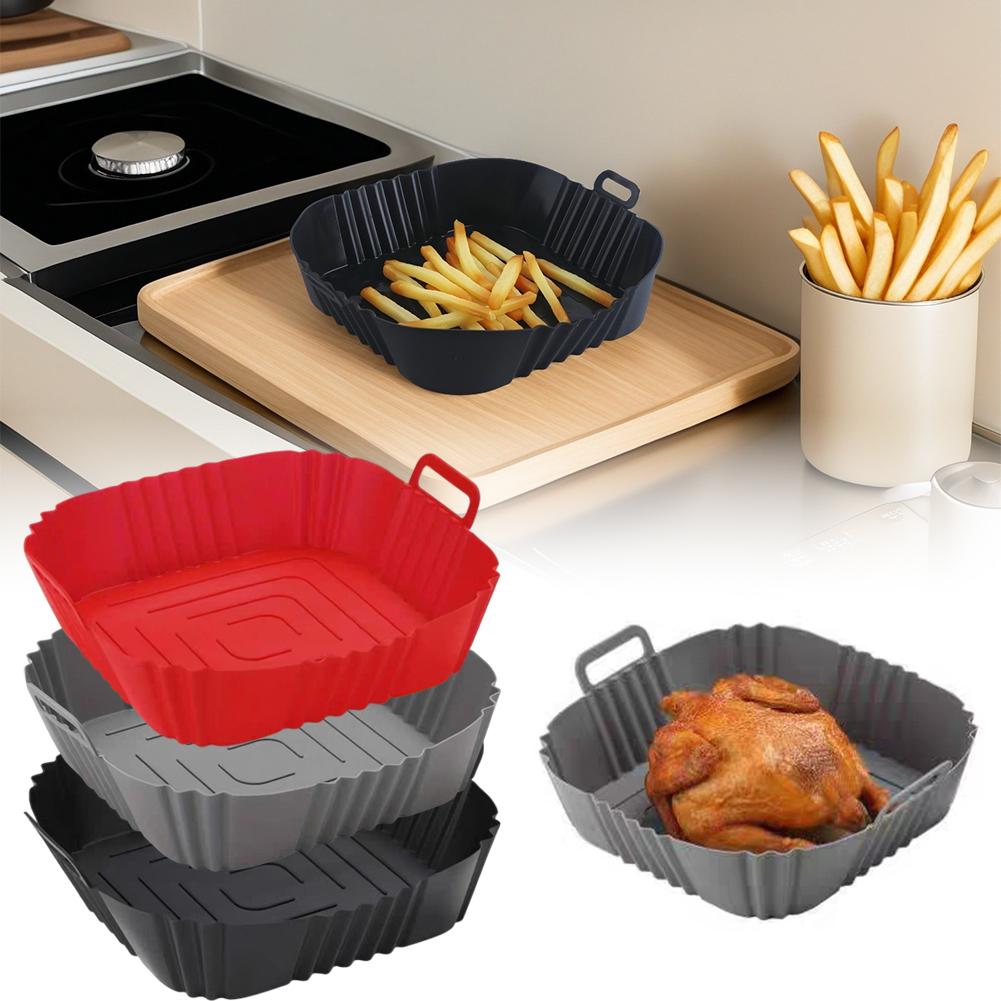 Air Fryer Accessories - 재사용 가능한 에어프라이어 팬 라이너 액세서리