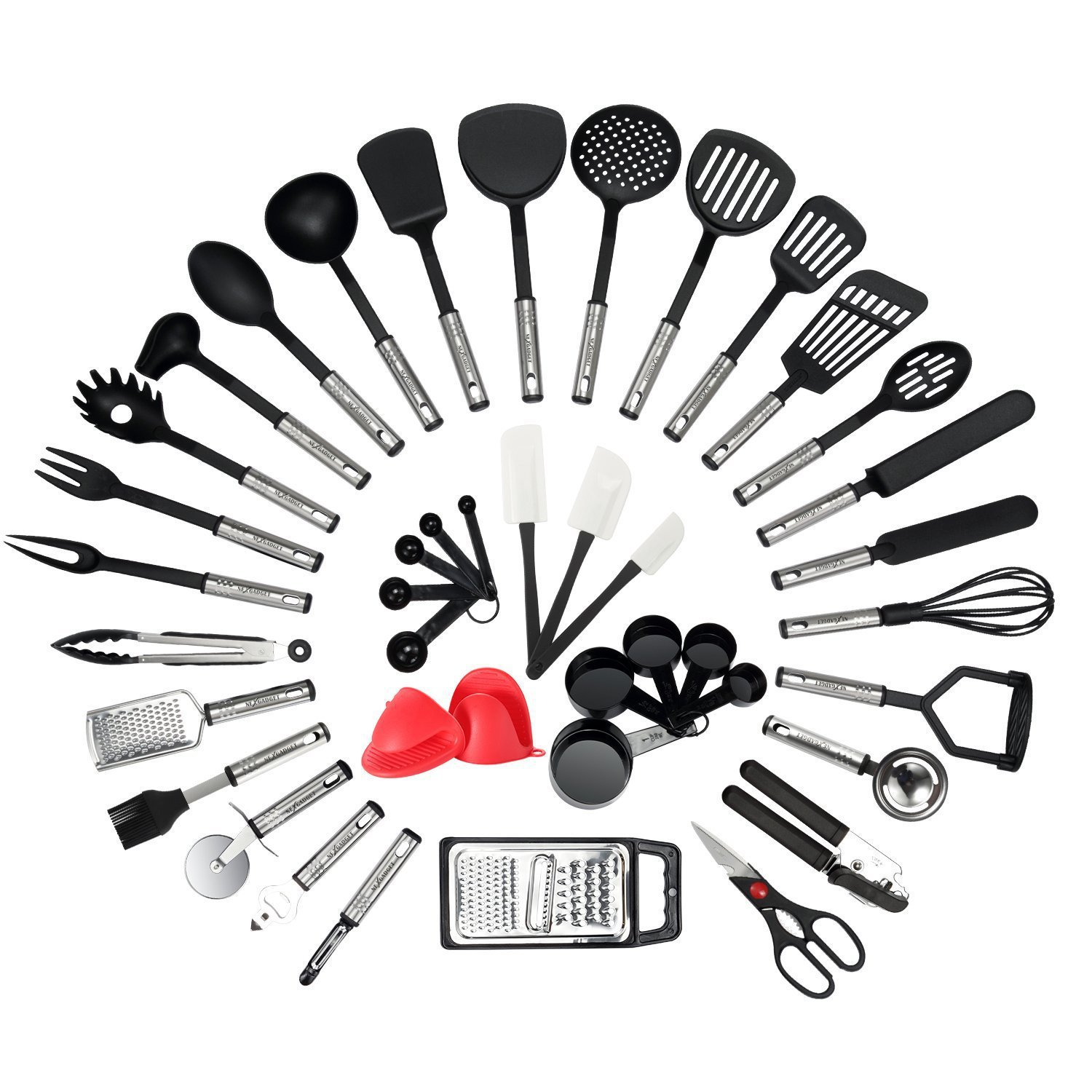Kitchen Gadgets Kitchen - 핫세일 42종 논스틱 내열 나일론 스테인리스