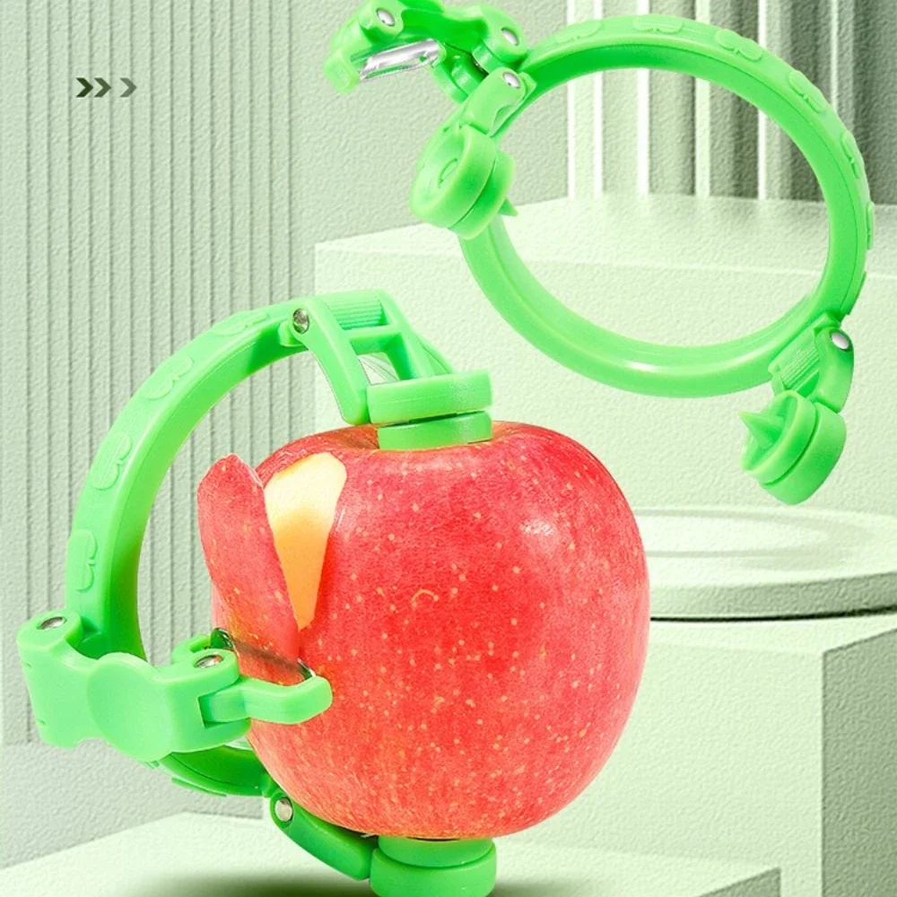 Kitchen Gadgets Ideas - 휴대용 회전식 사과 껍질 벗기기 스파이럴