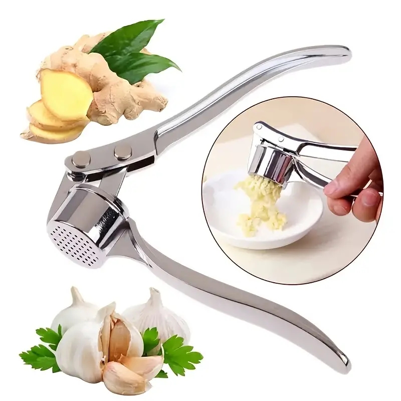 Manual Garlic Press - 수동 합금 마늘 프레스, 마늘 페이스트,