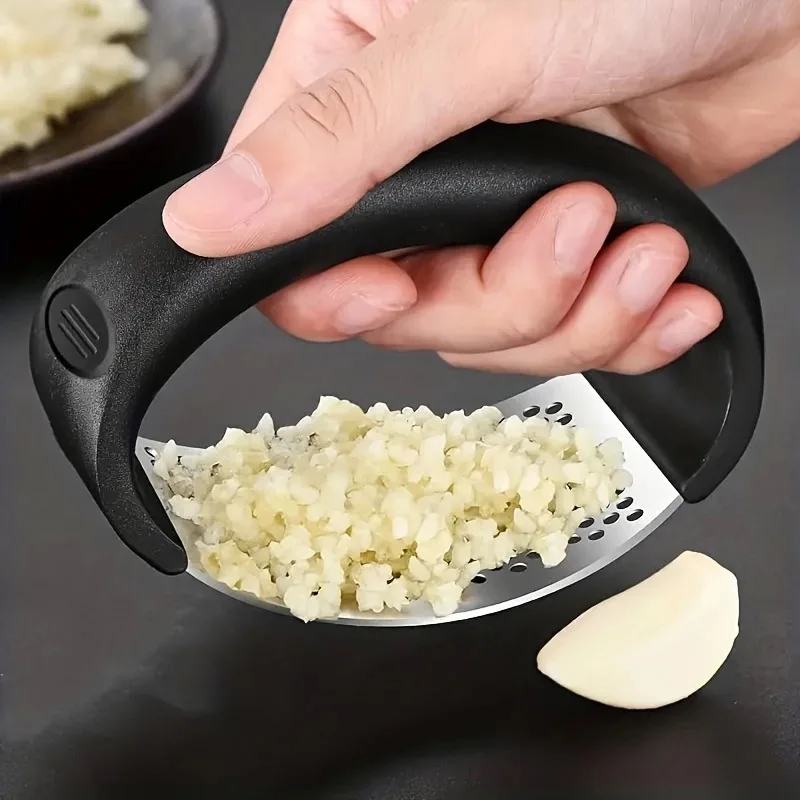 Manual Garlic Press - 수동 핸드 크랭크 마늘 분쇄기 스테인리스