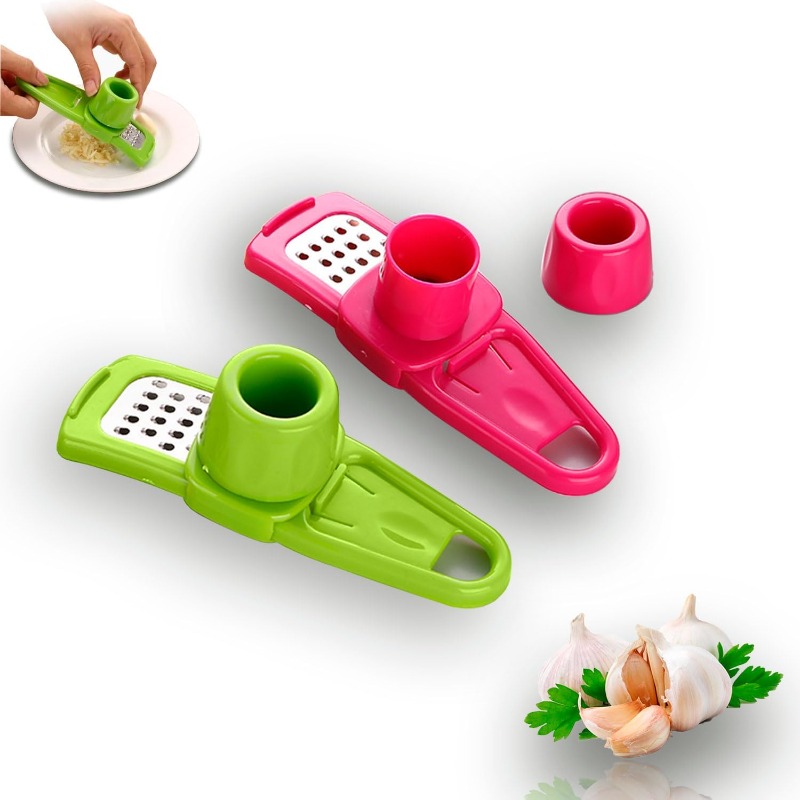Manual Garlic Press - 손으로 누르는 마늘 다지기, 수동 마늘