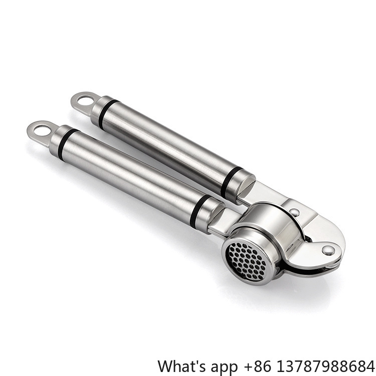 Manual Garlic Press - 304 스테인리스 스틸 마늘 프레스, 수동