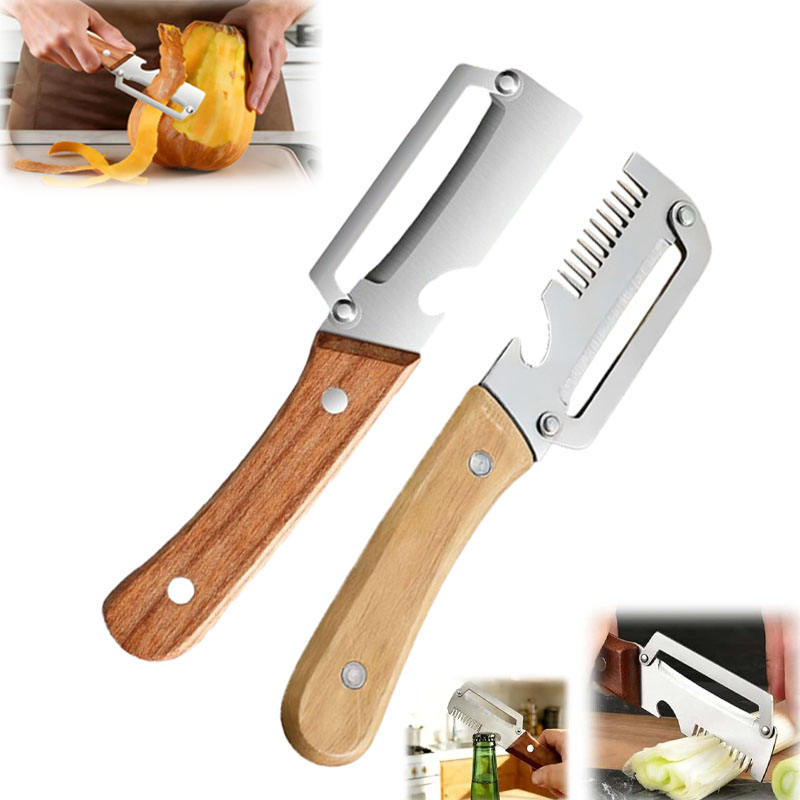 Kitchen Gadgets Green - 1-20개입 올인원 스테인리스 스틸 야채 커터,