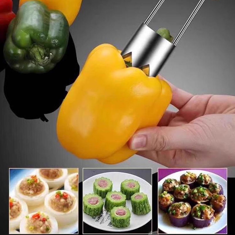 스테인레스 스틸 과일 코어 리무버 사과 배 피망 피터  - Kitchen Gadgets Kitchen 리뷰 및 가격