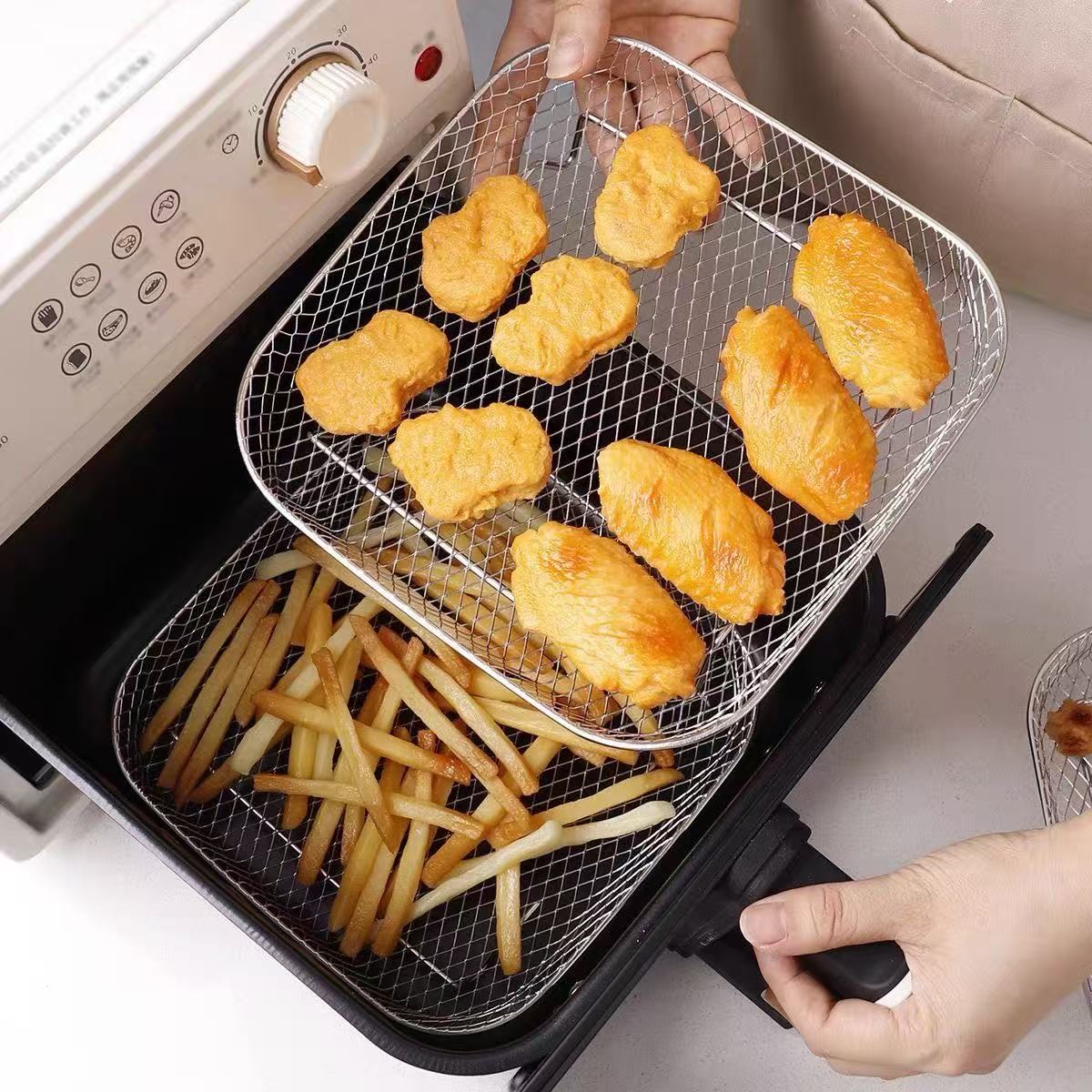 에어프라이어 랙 에어프라이어 오븐 그릴 스티머 스테인리 - Air Fryer Accessories 리뷰 및 가격