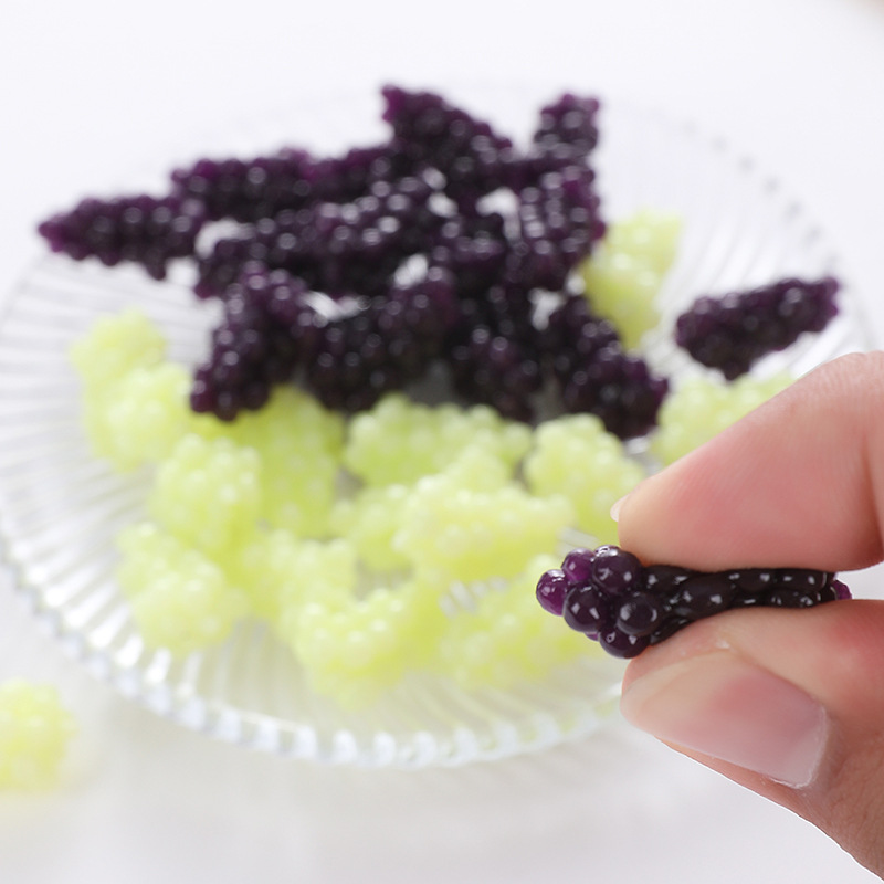 10pcs 미니 가짜 포도 녹색 포도 옥수수 모델 미니 - Kitchen Gadgets Green 리뷰 및 가격