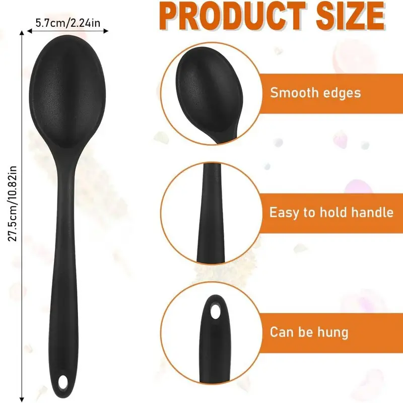 내열성 실리콘 주걱 스푼 - 붙지 않는 주방 요리용 스 - Kitchen Gadgets Under 100 리뷰 및 가격