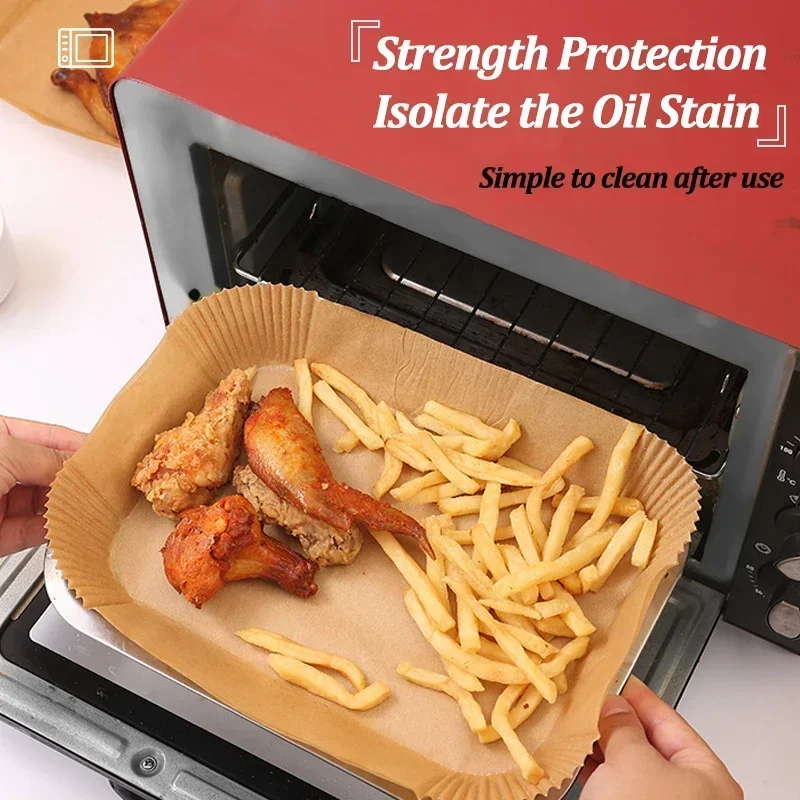 일회용 에어 프라이어 종이 붙지 않는 주방 베이킹 에어 - Air Fryer Accessories 리뷰 및 가격