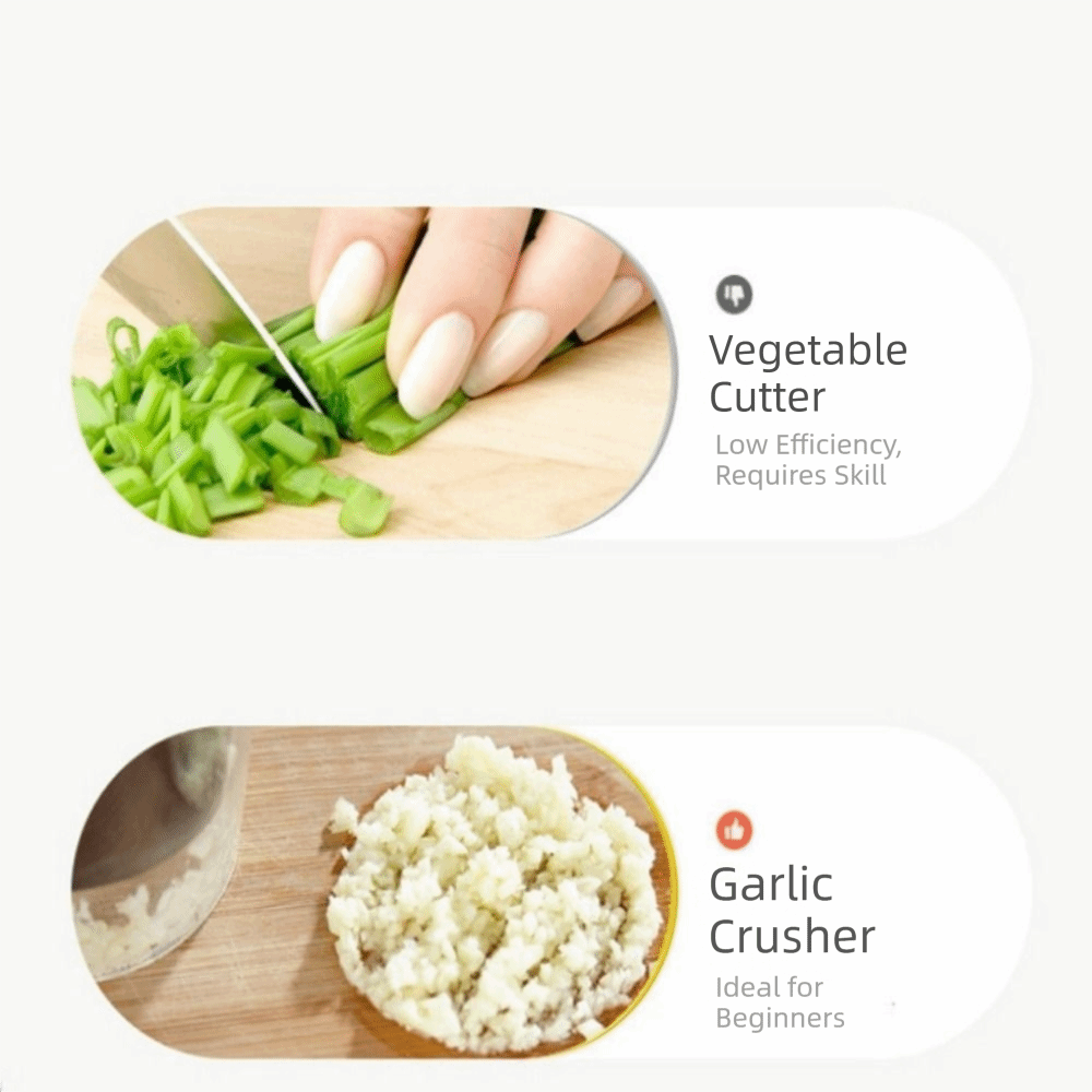 스테인리스 스틸 마늘 프레스 수동 야채 슬라이서 컴팩트 - Manual Garlic Press 리뷰 및 가격