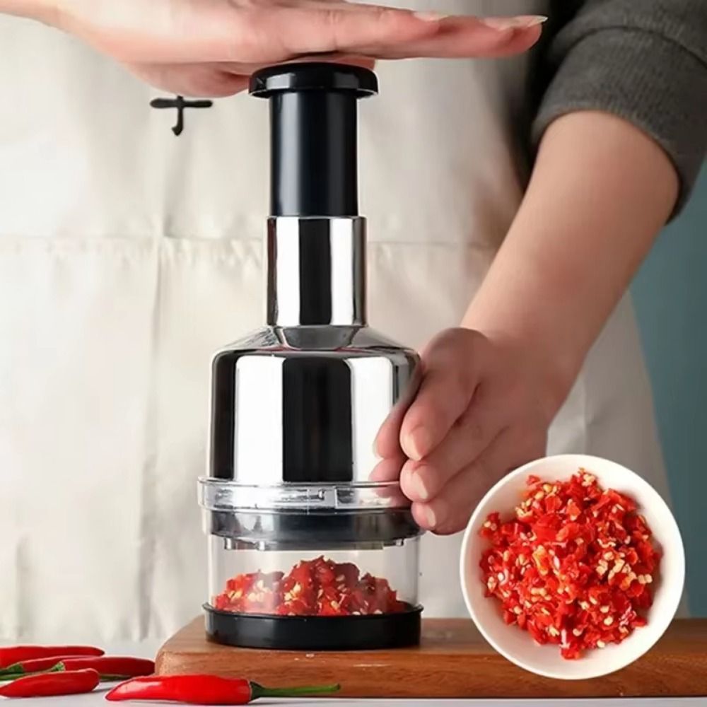 스테인리스 스틸 마늘 프레스 수동 야채 슬라이서 컴팩트 - Manual Garlic Press 리뷰 및 가격