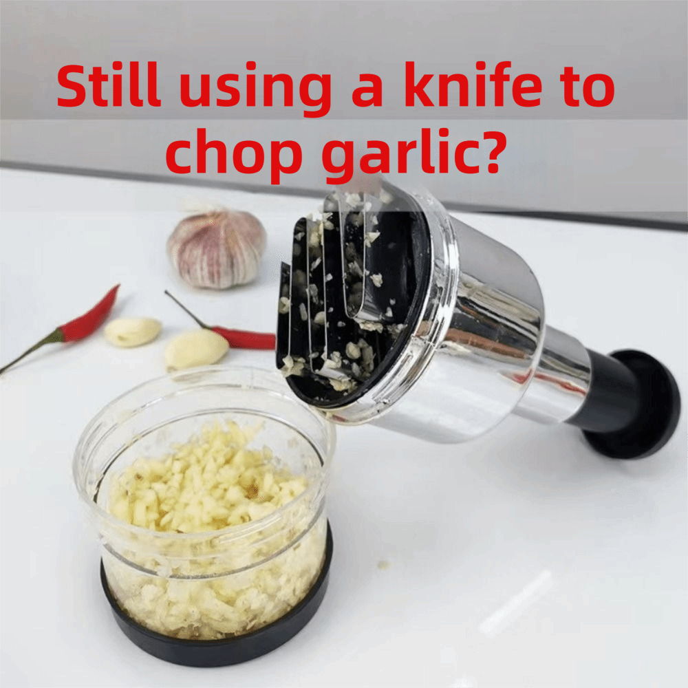 스테인리스 스틸 마늘 프레스 수동 야채 슬라이서 컴팩트 - Manual Garlic Press 리뷰 및 가격