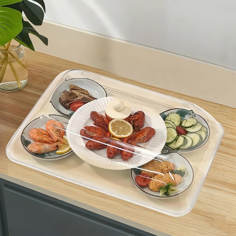 WORTHBUY 재사용 가능한 플라스틱 식품 커버 투명 - Kitchen Gadgets Best 리뷰 및 가격