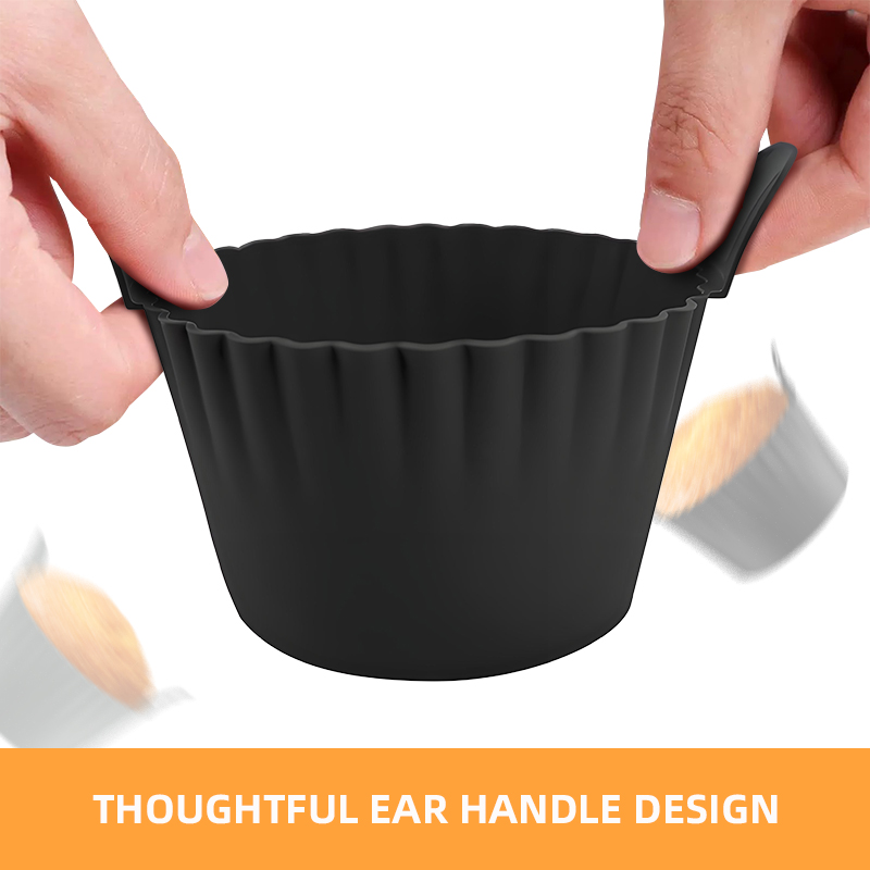 4개/6개 실리콘 에그컵 포처 논스틱 전자레인지용 에그 - Air Fryer Accessories 리뷰 및 가격