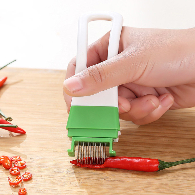 파채칼, 다기능 파 슬라이서, 가정용 주방 절단 도구, - Kitchen Gadgets Green 리뷰 및 가격