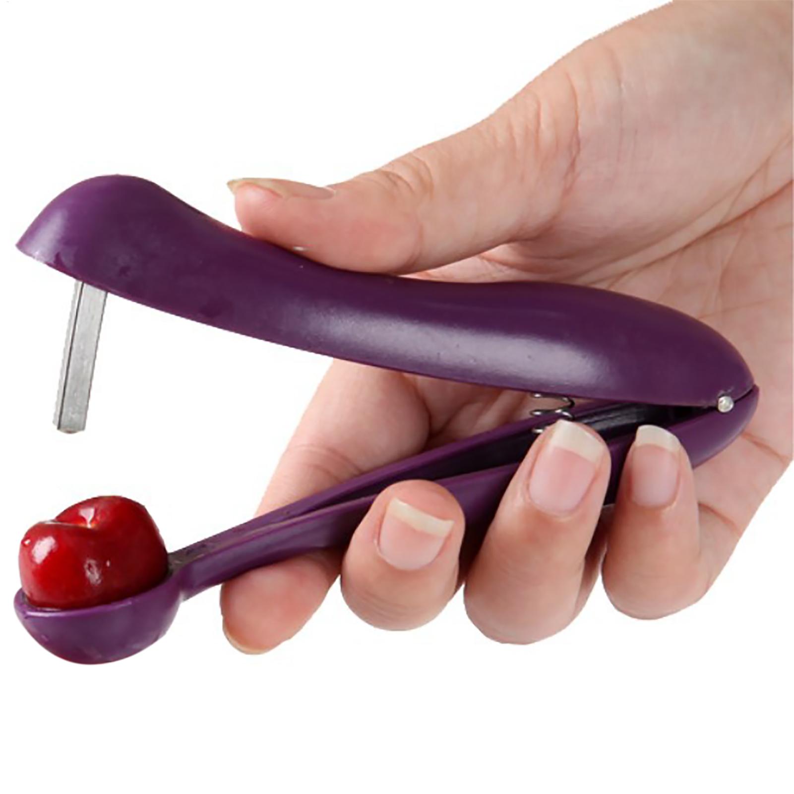 휴대용 체리 과일 씨 제거기 올리브 코어러 씨 제거 도 - Kitchen Gadgets Kitchen 리뷰 및 가격