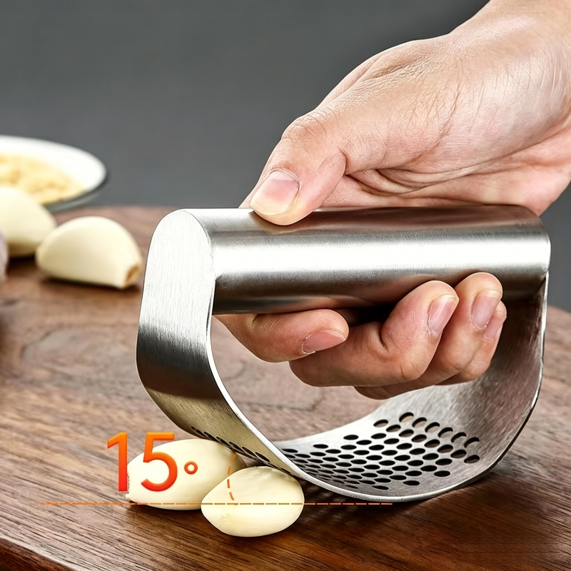 스테인리스 스틸 링형 수동 마늘 프레스 간편 세척 주방 - Manual Garlic Press 리뷰 및 가격