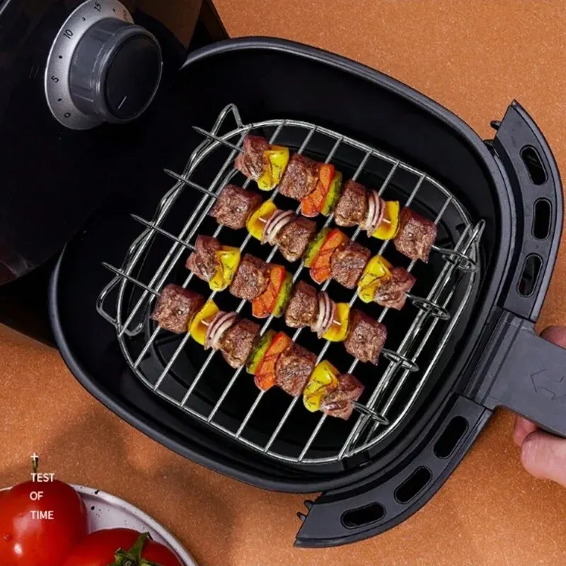 공기 전기 프라이어 액세서리, 스테인레스 스틸 더블 레 - Air Fryer Accessories 리뷰 및 가격
