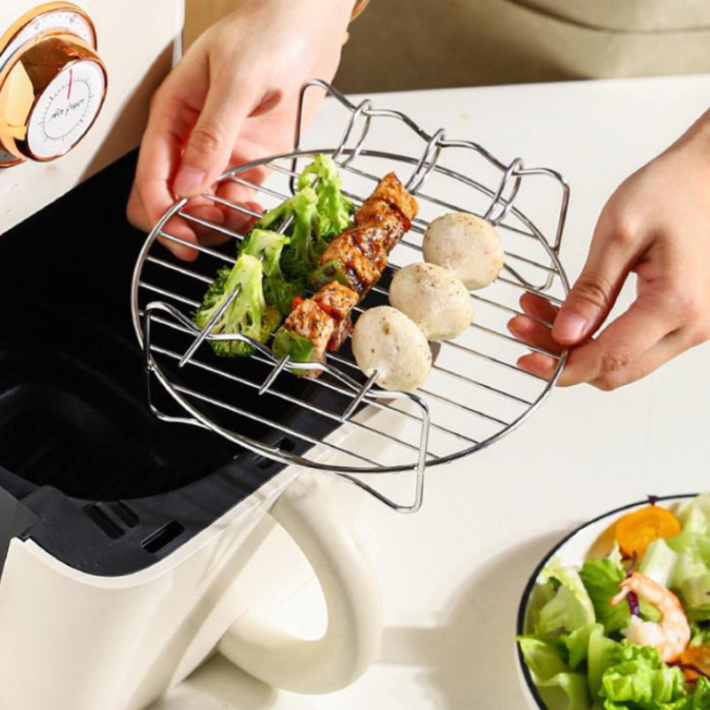 공기 전기 프라이어 액세서리, 스테인레스 스틸 더블 레 - Air Fryer Accessories 리뷰 및 가격