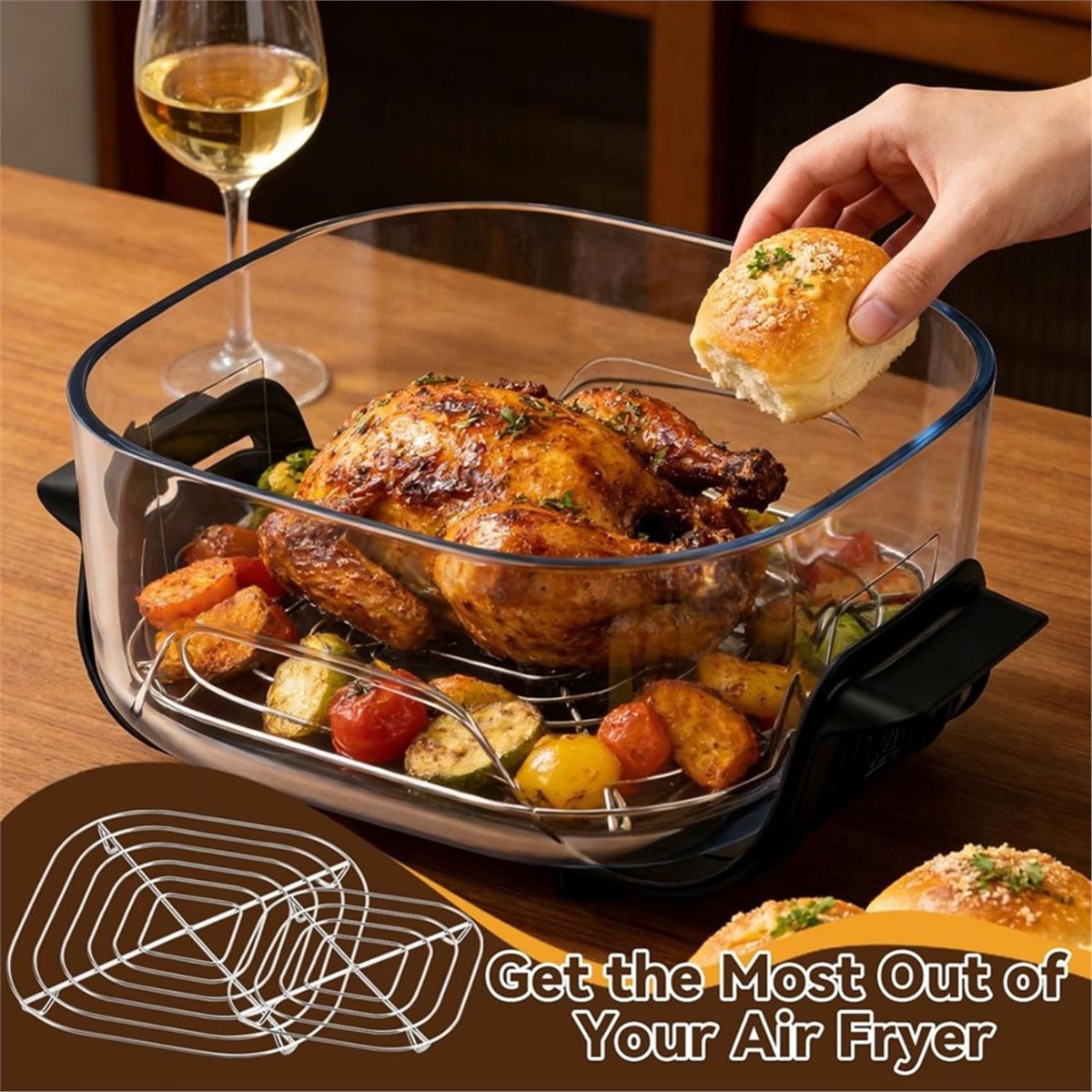 업데이트. 닌자 크리스피 FN101 식품 등급 에어프라 - Air Fryer Accessories 리뷰 및 가격