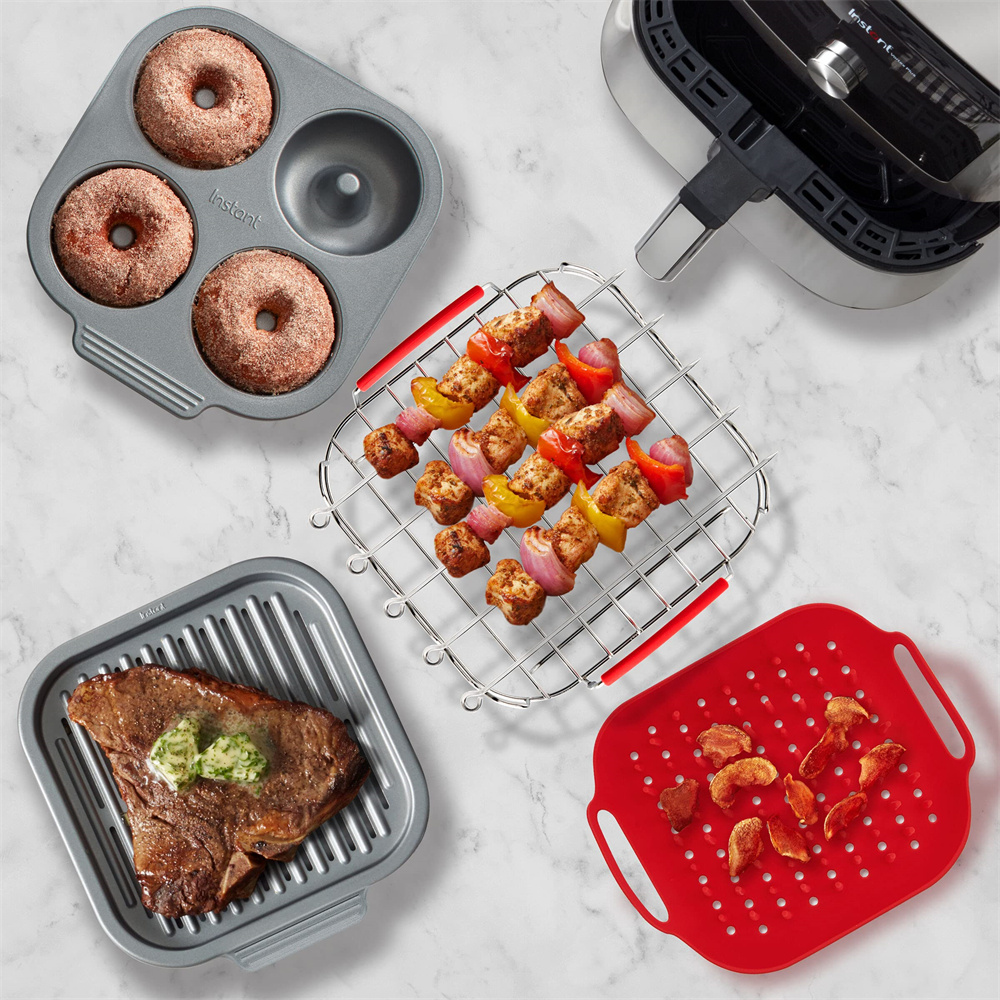 그릴 꼬치가 포함된 8인치 그릴 에어프라이어 액세서리는 - Air Fryer Accessories 리뷰 및 가격