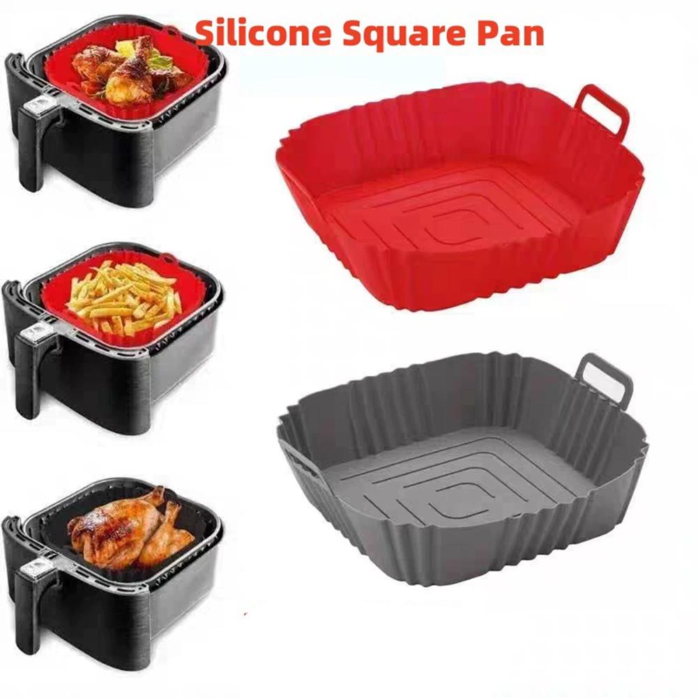재사용 가능한 에어프라이어 팬 라이너 액세서리 실리콘  - Air Fryer Accessories 리뷰 및 가격