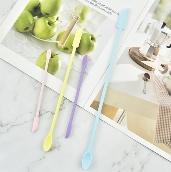 실리콘 뒤집개 내열성 긴 손잡이 양면 스크레이퍼 및 스 - Kitchen Gadgets Under 100 리뷰 및 가격