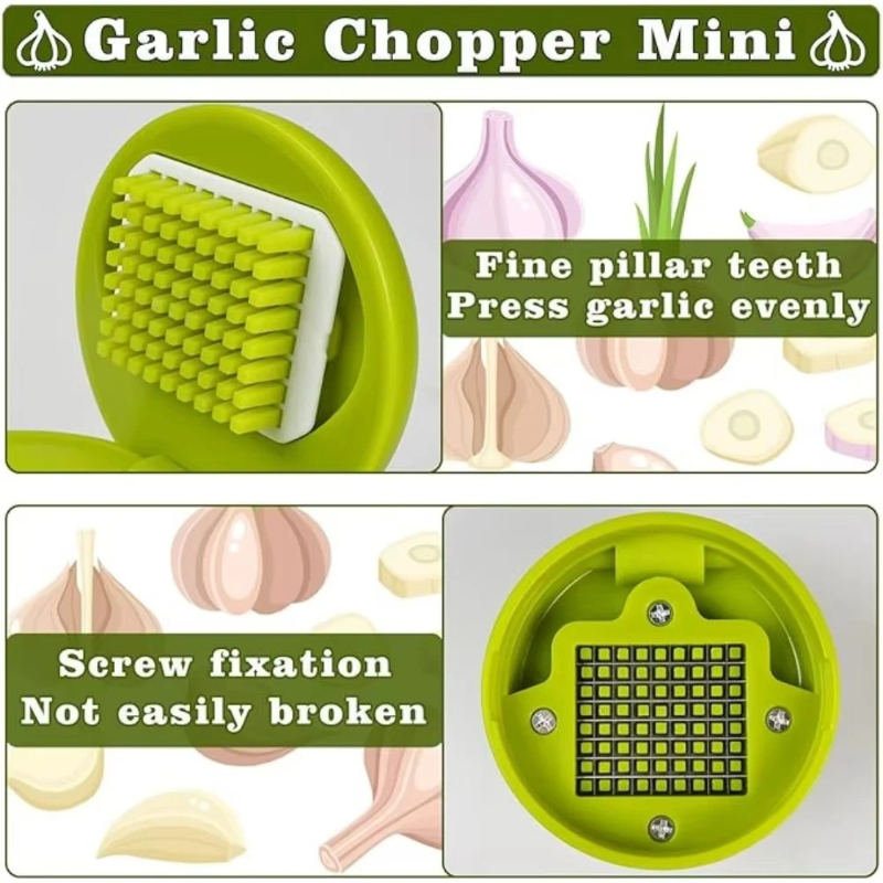 마늘 프레스 다지기 수동 마늘 분쇄기 슬라이서 강판 보 - Manual Garlic Press 리뷰 및 가격