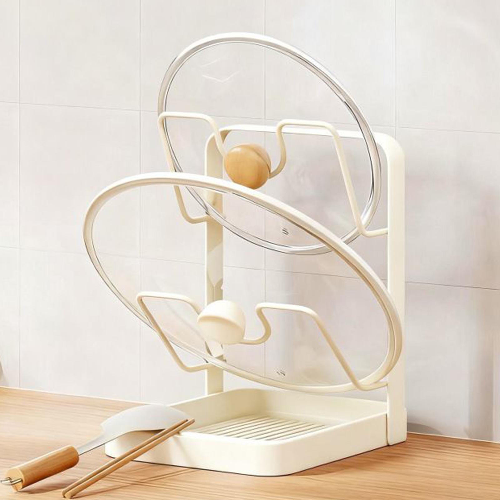 냄비 뚜껑 정리대 미끄럼 방지 주방 수납 스탠드 냄비  - Kitchen Gadgets Under 100 리뷰 및 가격