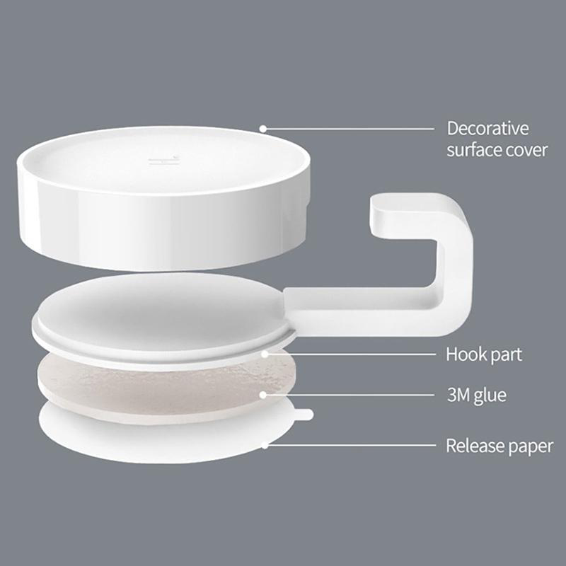샤오미-스마트 Mihome 해피라이프 화이트 후크 6  - Xiaomi Kitchen Gadgets 리뷰 및 가격