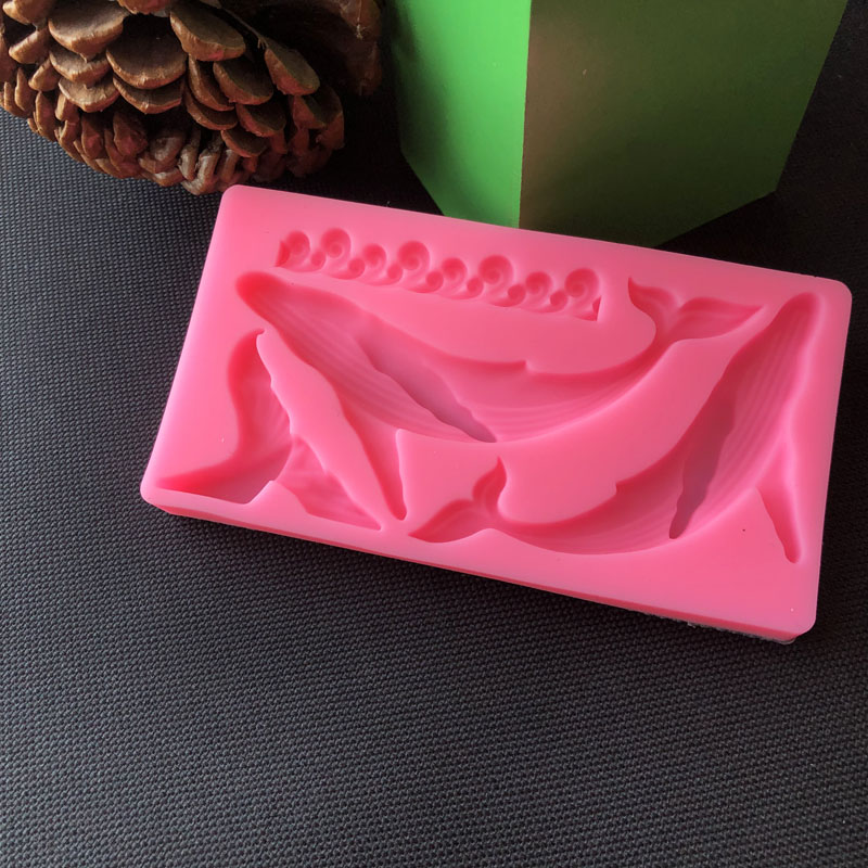 DIY 고래 실리콘 몰드 오션 시리즈 퐁당 케이크 장식 - Kitchen Gadgets Best 리뷰 및 가격