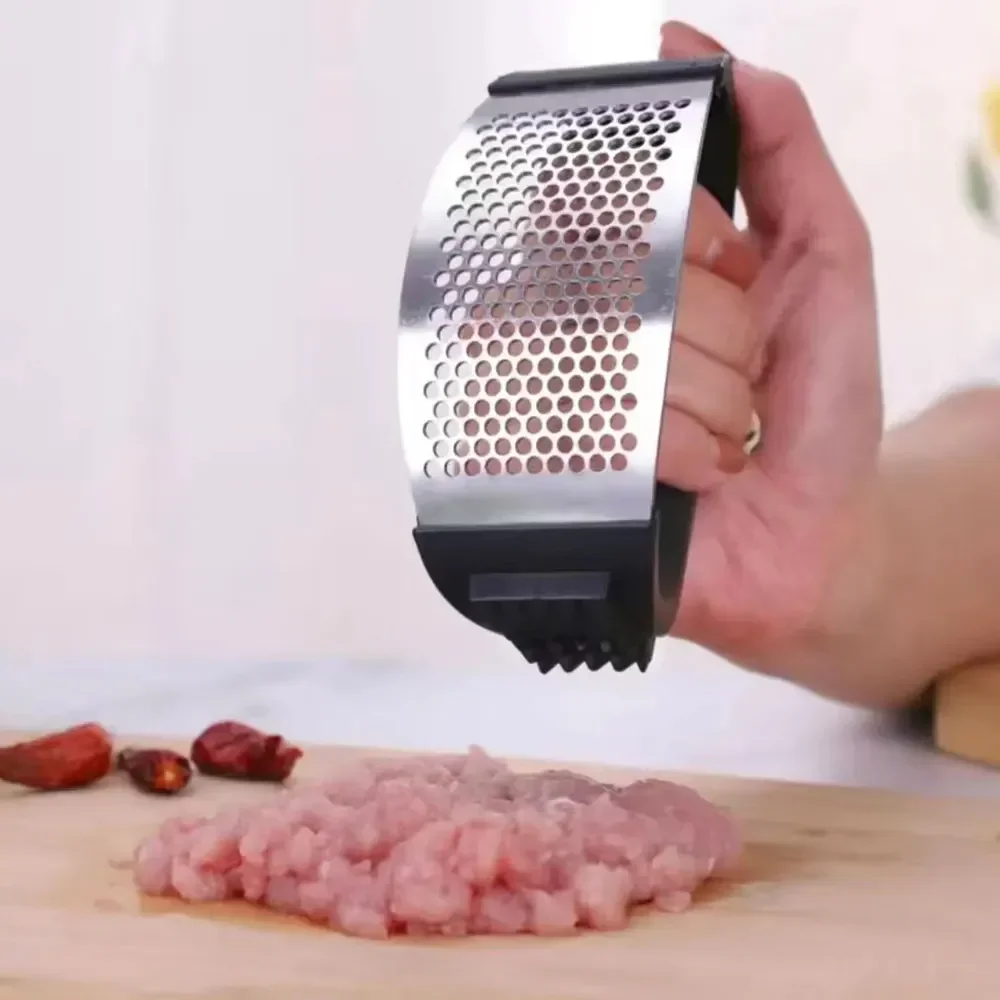 내구성 있는 스테인리스 스틸 수동 마늘 다지기/분쇄기, - Manual Garlic Press 리뷰 및 가격