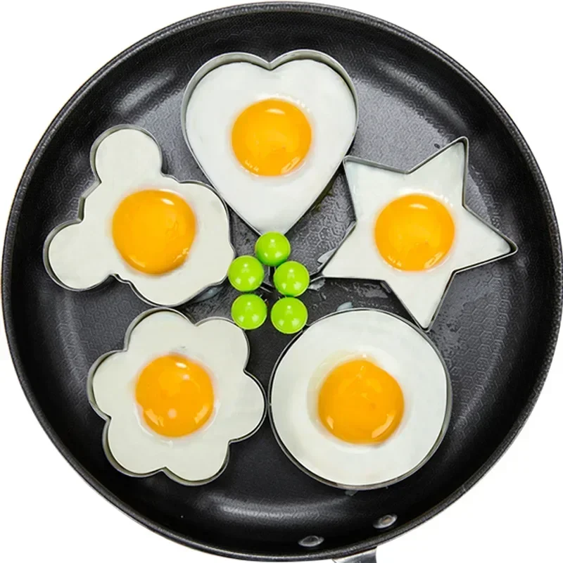 프리미엄 스테인레스 스틸 하트 모양 계란 후라이 몰드, - Kitchen Gadgets You Must Have 리뷰 및 가격