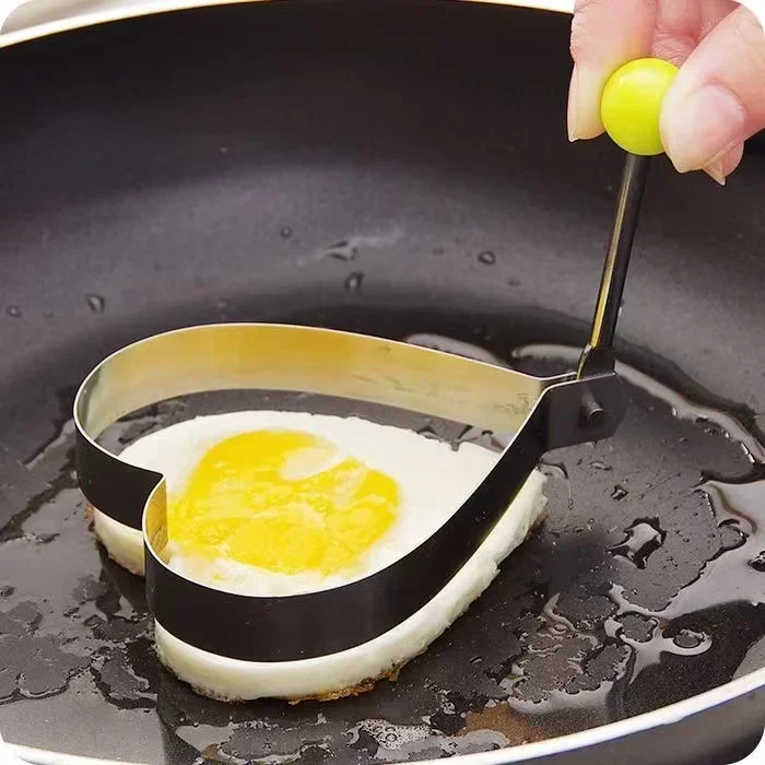 프리미엄 스테인레스 스틸 하트 모양 계란 후라이 몰드, - Kitchen Gadgets You Must Have 리뷰 및 가격
