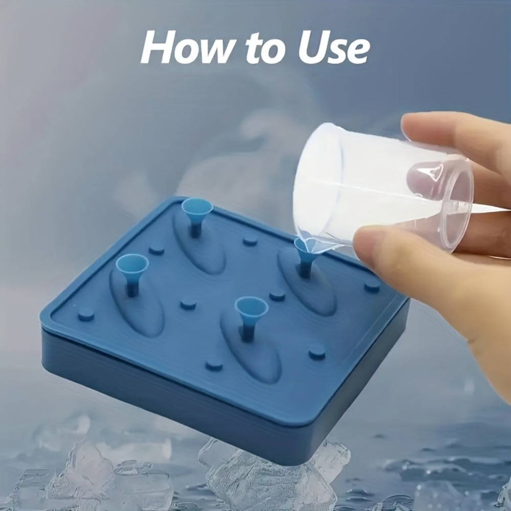 상어 모양 실리콘 아이스 큐브 트레이 4구 논스틱 아이 - Kitchen Gadgets You Must Have 리뷰 및 가격