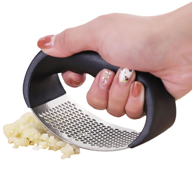 스테인레스 스틸 마늘 프레스 분쇄기 수동 마늘 다지기  - Manual Garlic Press 리뷰 및 가격