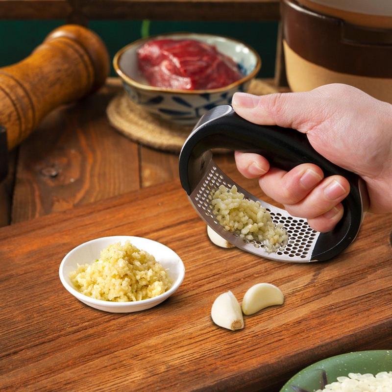 스테인레스 스틸 마늘 프레스 분쇄기 수동 마늘 다지기  - Manual Garlic Press 리뷰 및 가격