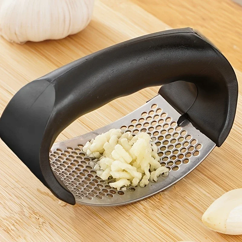 수동 핸드 크랭크 마늘 분쇄기 스테인리스 스틸 내구성  - Manual Garlic Press 리뷰 및 가격
