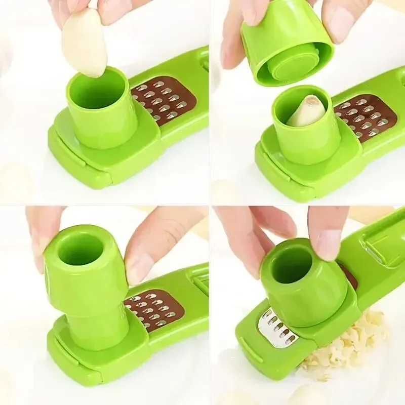 손으로 누르는 마늘 다지기, 수동 마늘 다지기 및 분쇄 - Manual Garlic Press 리뷰 및 가격