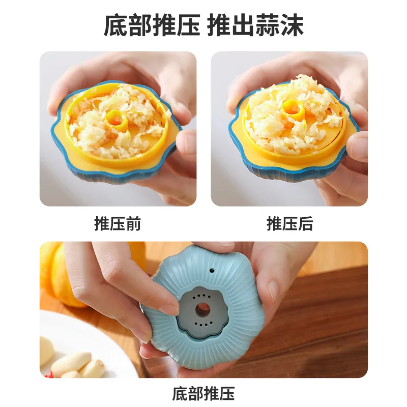 수동 회전 그라인딩 기계, 마늘 연마기 분쇄기, 주방  - Manual Garlic Press 리뷰 및 가격