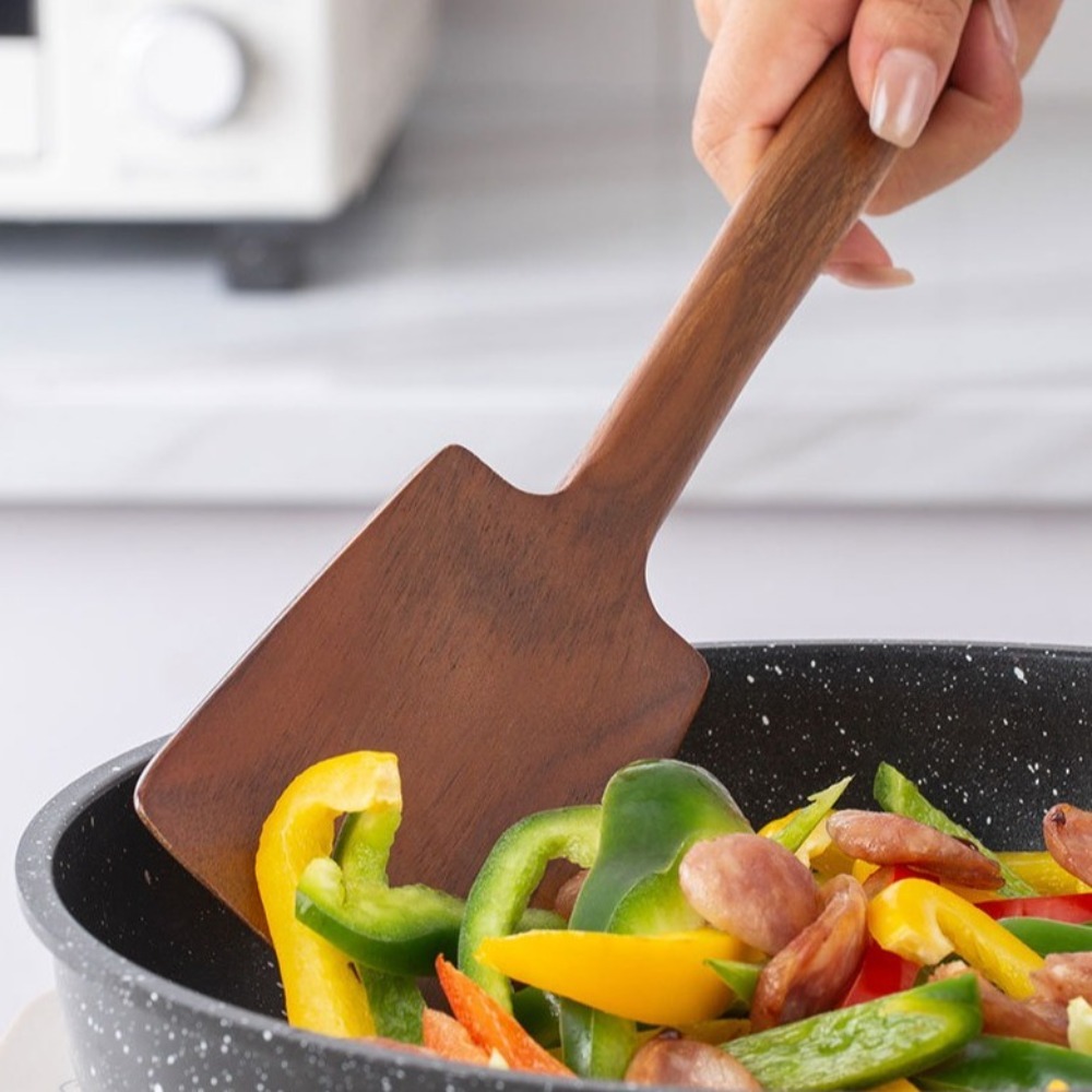 34cm 원목 조리용 뒤집개, 긴 손잡이 삽, 논스틱  - Kitchen Gadgets Under 100 리뷰 및 가격