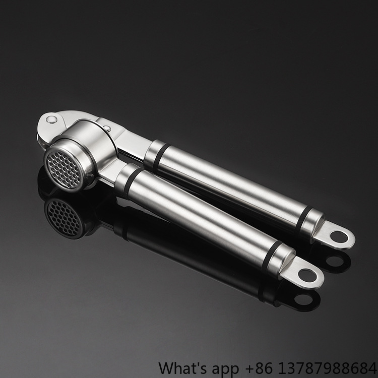 304 스테인리스 스틸 마늘 프레스, 수동 압착, 두꺼 - Manual Garlic Press 리뷰 및 가격