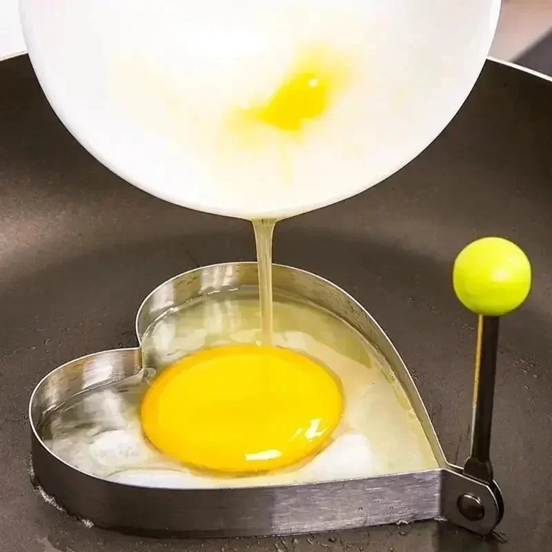 1-3개 스테인리스 스틸 하트 모양 계란 프라이 몰드  - Kitchen Gadgets You Must Have 리뷰 및 가격