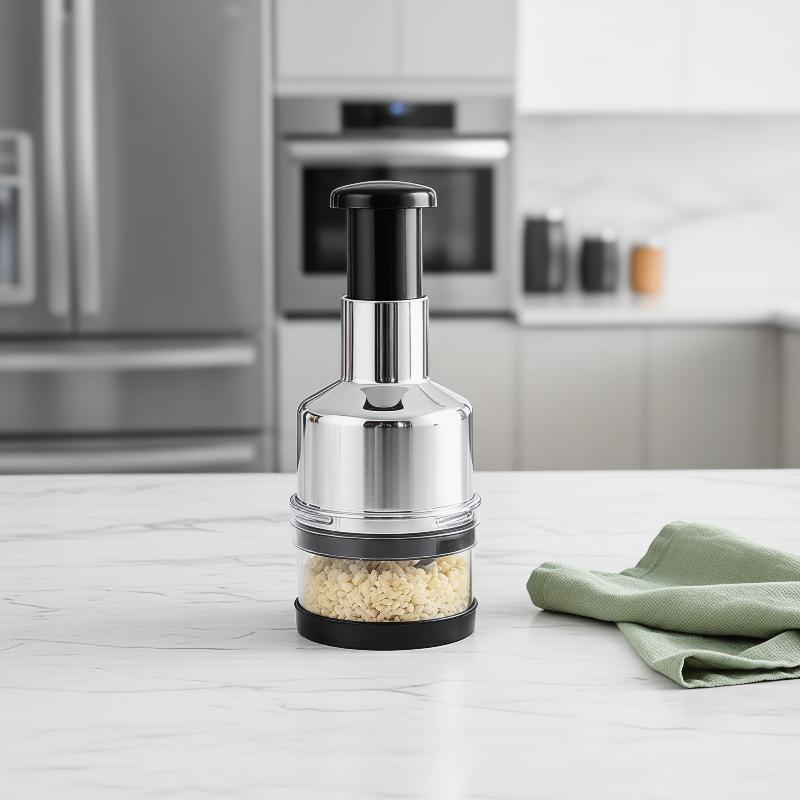 304 스테인리스 스틸 수동 마늘 프레스 분쇄기 다기능 - Manual Garlic Press 리뷰 및 가격