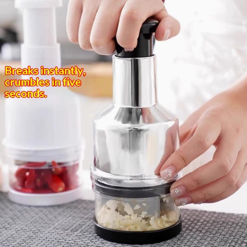 304 스테인리스 스틸 수동 마늘 프레스 분쇄기 다기능 - Manual Garlic Press 리뷰 및 가격