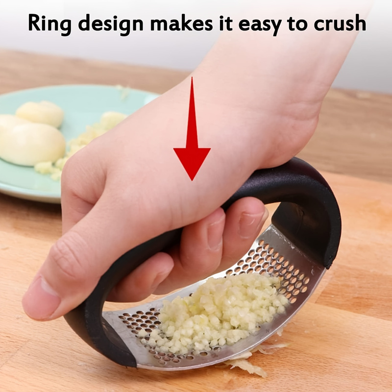 스테인리스 스틸 마늘 프레스 수동 야채 커터 과일 분쇄 - Manual Garlic Press 리뷰 및 가격